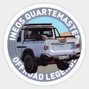 4x4 Offroad Legends: Ineos Grenadier Quartermaster Sticker